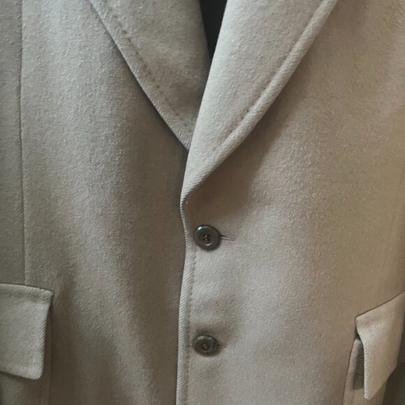 Vintage CAMBRIDGE Men 43 Camel Hair Blazer Sport Coat Jacket - Picture 11 of 15